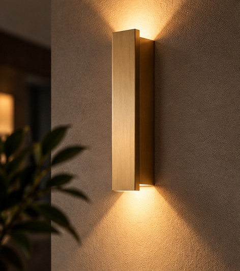 MC Golden Wall Light